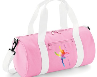 Tolle Personalisierte Ballett - Tasche, Ballerina Tasche, Tasche zur Einschulung, Tasche für den Sport als Geschenk, Ballett - Motive