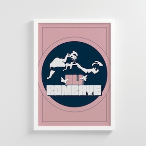 Original, Old school, Retro, Muhammad Ali, Cassius Clay, Boxeo, Impresión Premium Gilclee, Cultura pop, Regalo, Arte mural, Póster
