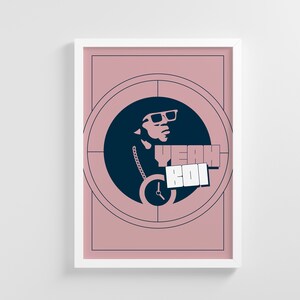 Flava Flav, Public Enemy, Fight the Power, Original, Old school, Hip Hop, Rap, Retro, Premium Gilclee Print, Pop culture, Wall Art, Poster