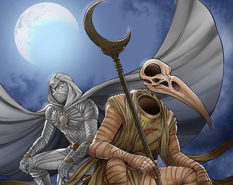 Moon Knight (Signed Poster Fanart Print)
