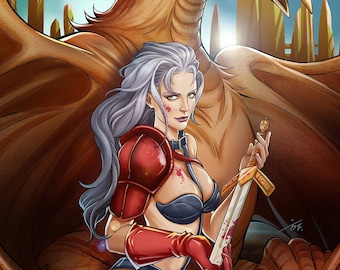 Taarna (Signed Poster Fanart Print)