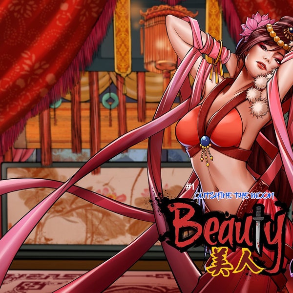 Beauty#1 Outshine The Moon (NSFW Adult Physical Comic Book)