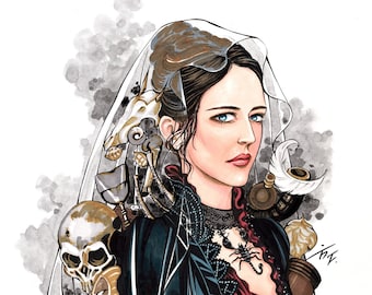 Vanessa Ives (Artist signed print）