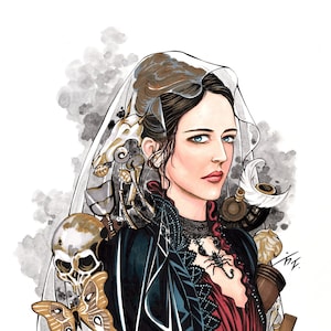 Vanessa Ives (Artist signed print）