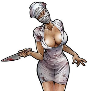 Silent Hill Nurses Aufkleber, 1 Stück, beim Kauf von 2 erhalten Sie den 1 gratis!