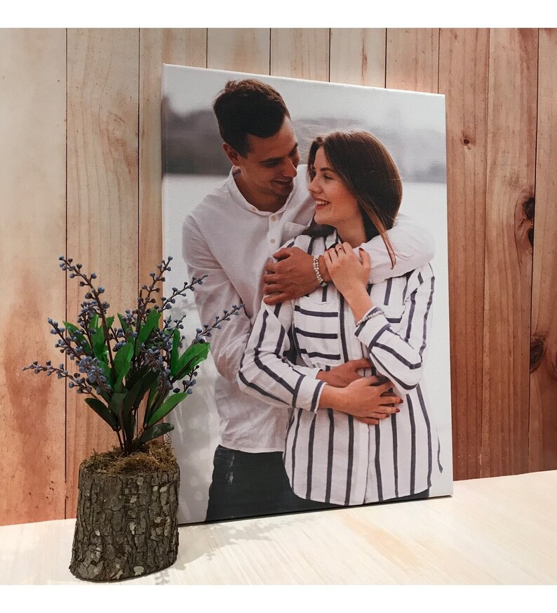 Turn Your Image Into Canvas / Custom Photo to Canvas Picture Etsy