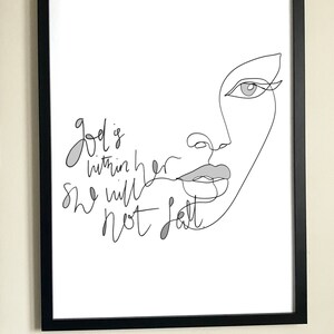 Arte de pared de fe loca, arte imprimible, decoración cristiana, arte moderno, cartel de pared basado en la fe, arte del versículo bíblico