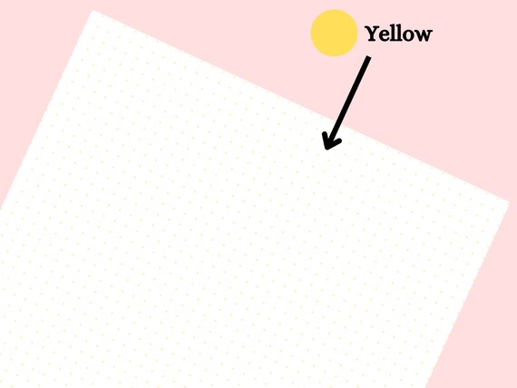 Study Note Paper Dotted Grid Size 8.5X11 A4 Dot Grid - Etsy