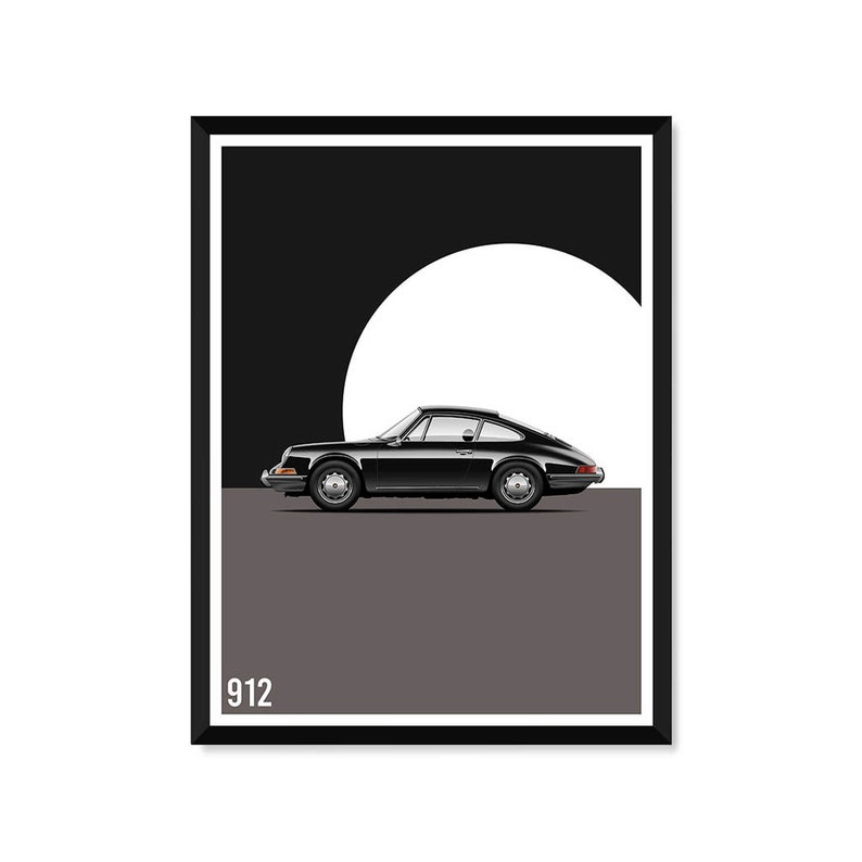 Vintage 911 912 Poster Classic Car Print Car Poster Etsy
