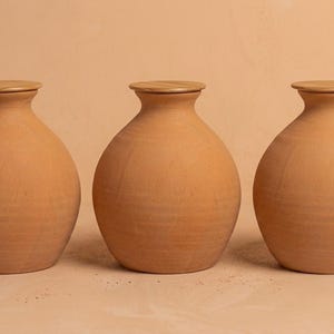 Olla artesanal en terre cuite: olla de 5 L con lavado automático para el jardín