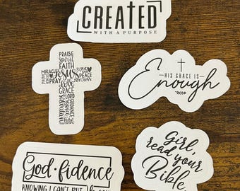 Christian Stickers, Faith Stickers
