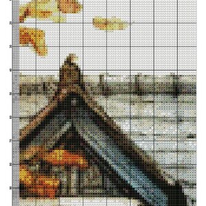 Autumn Bookshop - Full Coverage Cross Stitch Pattern PDF - Etsy