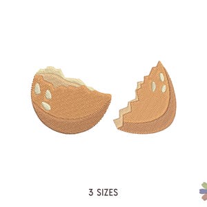 Broken Egg Shell Organic Food Compost Embroidery Design. Machine Embroidery Food Pattern. Multi Format. Instant Download Digital File
