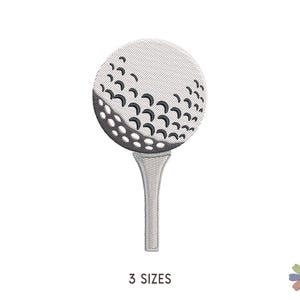 Play Golf Golf Ball Equipment Embroidery Design Onni. Machine Embroidery Sport Pattern. Instant Download Digital File