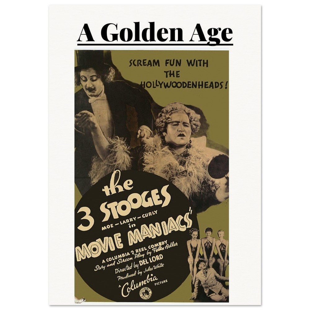 Stooges Poster Etsy Australia