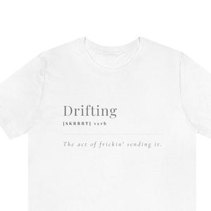 Drifting Send It T Shirt | Drift Grafik Tee | Geschenk für Autofans