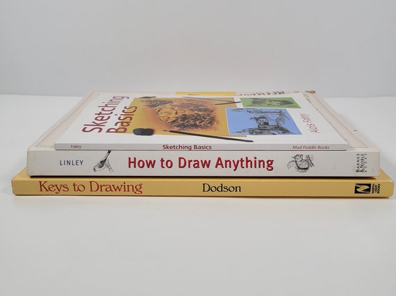 DRAWING Art Sketch Book Artist Book Sketch Pad Activity Books Art HOW to  DRAW Used Books Gift Book Lover Creative Gift 