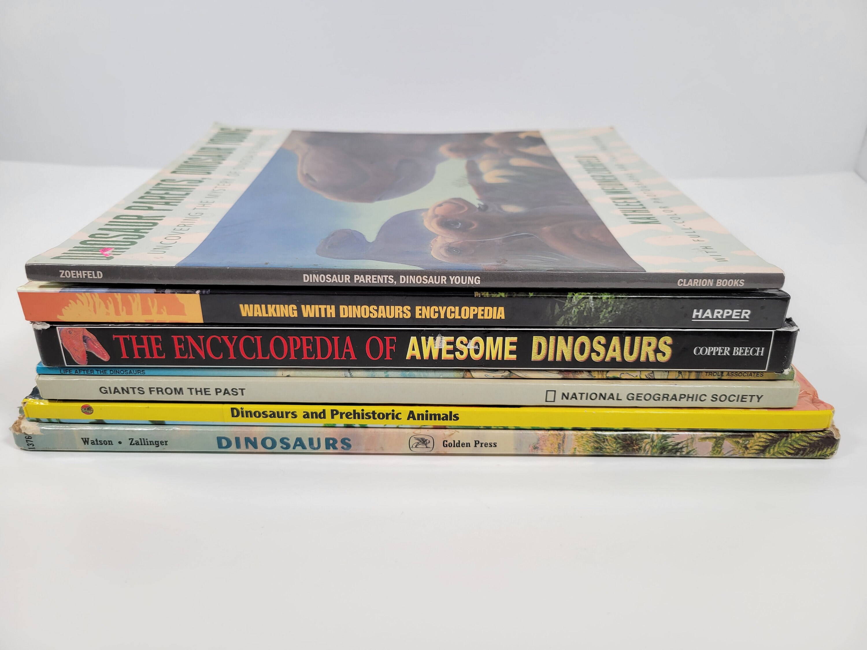 Vintage Children's Books About Dinosaurs Childrens Used Etsy