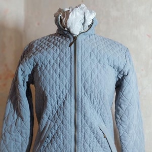 BARBOUR Light blue quilted jacket L451 Lulworth Quilt