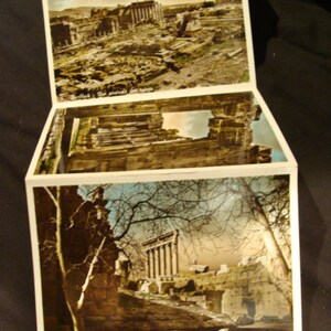 Book of old postcards from Baalbeck