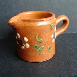 Mini vintage terracotta pitcher