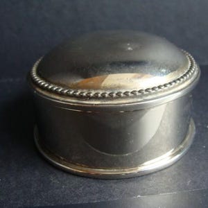 Silver jewelry box