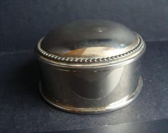 Silver jewelry box