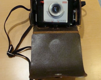 Appareil Photo KODAK BROWNIE STARLET – Vintage Avec étui Cuir