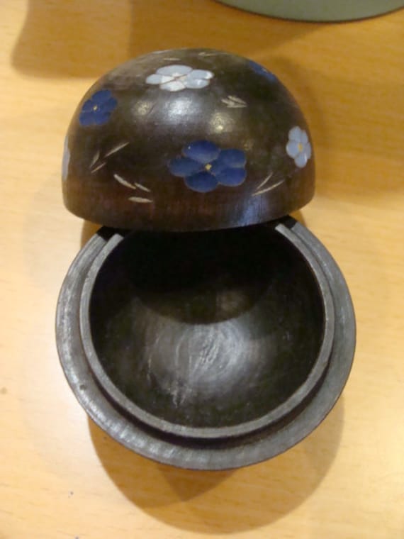Petite Boîte Ancienne En Laiton - Vintage, Gravée à La Main, Fabrication Indienne - Parfaite Pour Rangement Ou Décoration