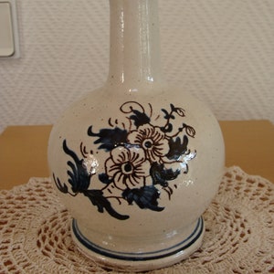 Soliflore vintage pansu blue bouquet