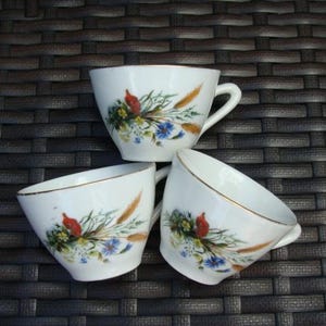 Vintage coffee cups