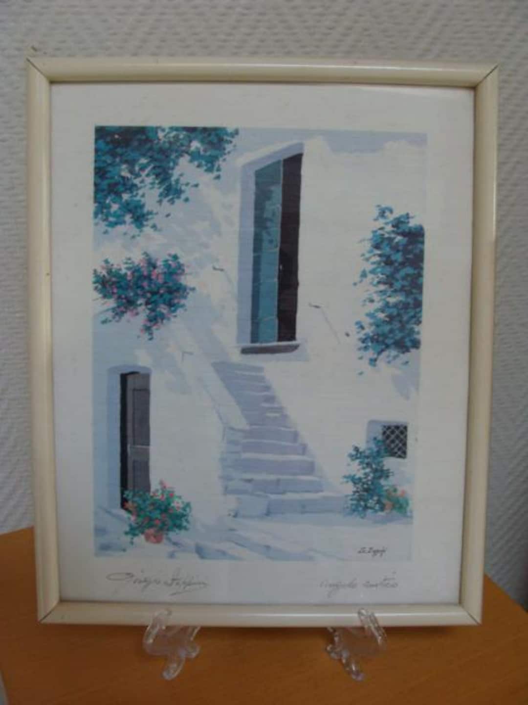 Framed Giorgio Zuppini Lithograph - Etsy