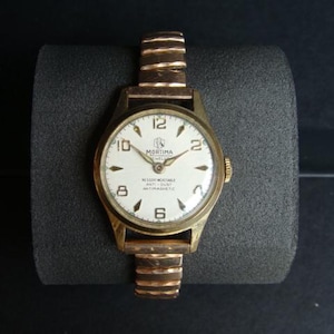 Vintage Mortima Gold Plated Watch