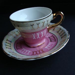 Vintage Porcelain Cup and Saucer