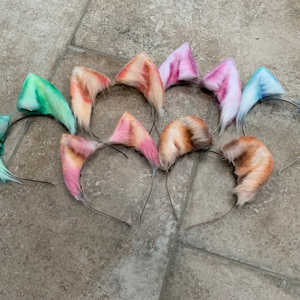 Custom-made Faux Fur Animal Ears