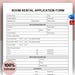 Room Rental Application Form, Rental Application, Landlord Rental ...