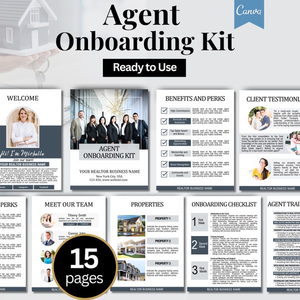 Agent Onboarding, Recruitment Guide, Agent Recruiting, Realtor Hiring, Real Estate Hiring, New Real Estate Agent, Recruiting Template