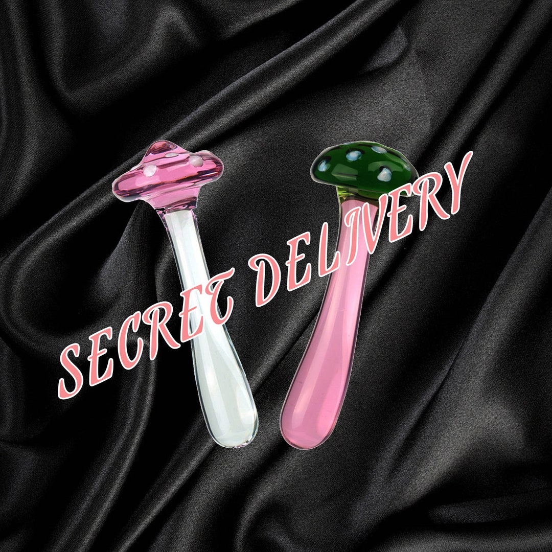 Cute Glass Mushroom Dildo Single Glass Butt Plugs / Like a - Etsy Sweden