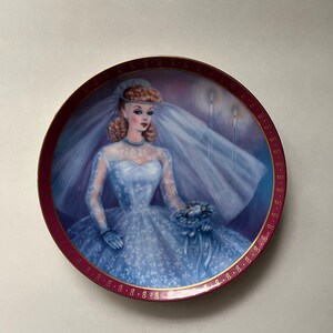 Danbury Mint Barbie Plate