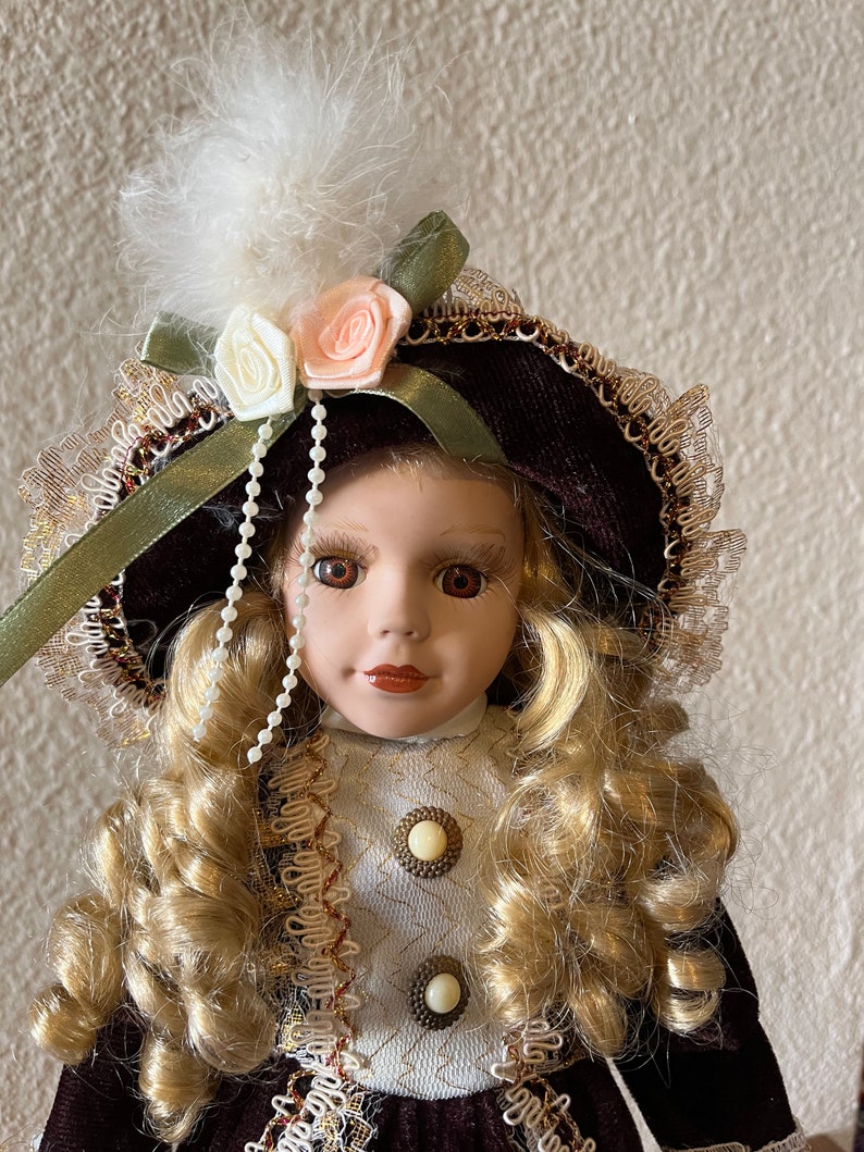 Vintage Cathay Collection Porcelain Doll Etsy