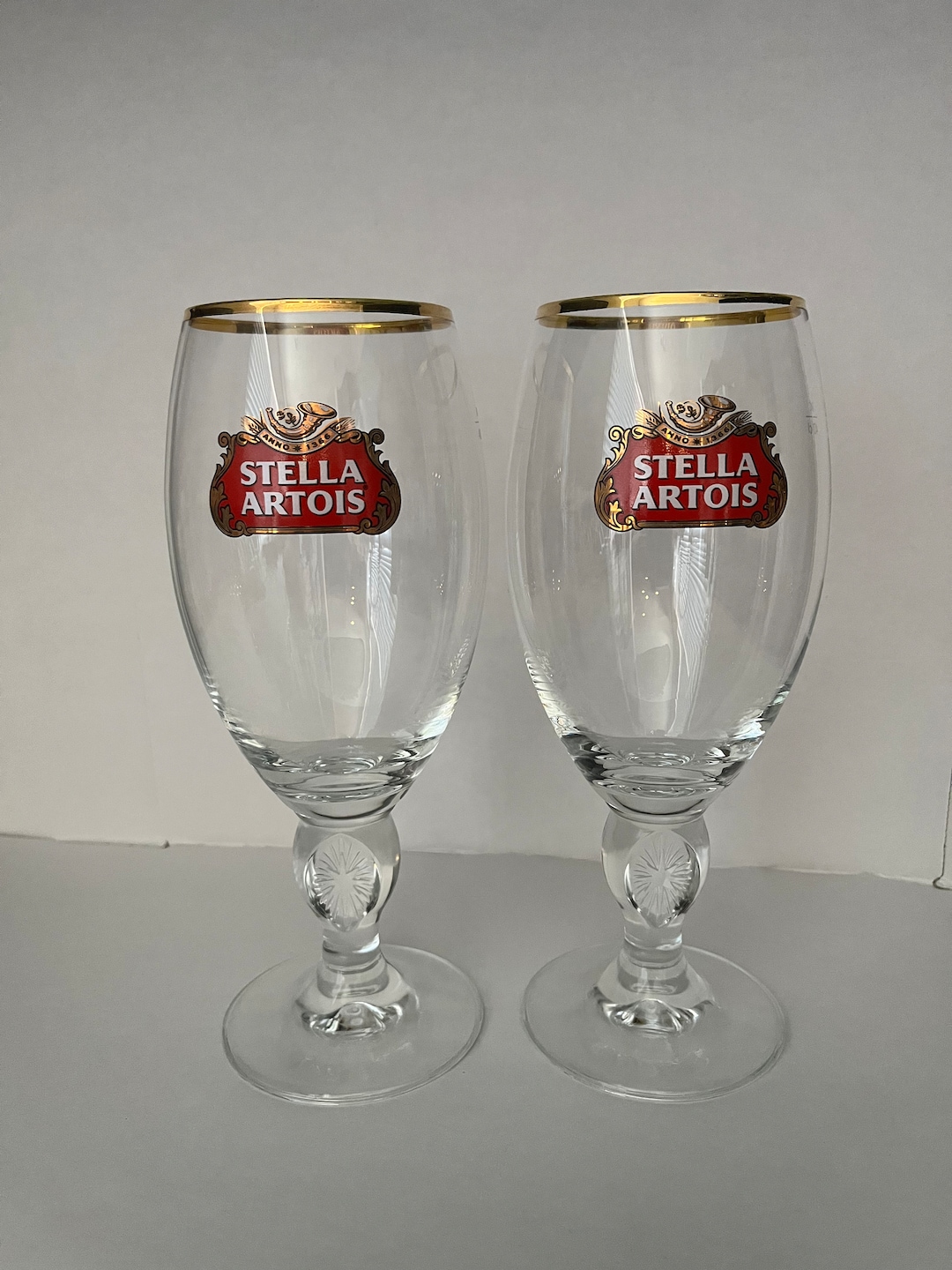 Pair of Stella Artois 40cl Chalices - Etsy