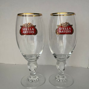 Pair of Stella Artois 40cl Chalices