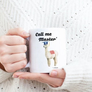 Geschenk zum Master - personalisierte Tasse | Geschenkidee Masterabschluss | Absolventengeschenk | Uniabschluss | Master of Disaster