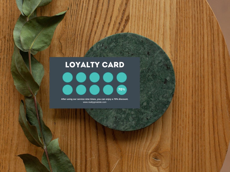 Car Wash Loyalty Card Canva Template Client Royalty Card Car Etsy