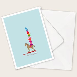 Klappkarte "Geschenke" mit hochwertigem Briefumschlag