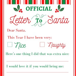 Carta a Papá Noel
