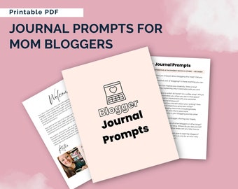 Blogger Journal Prompts | Journal Prompts for Mom Bloggers to Reflect, Celebrate, and Plan | 25 Journal Prompts for Moms Bloggers
