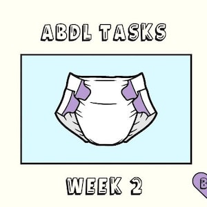 ABDL Tasks [One Week] Set 2
