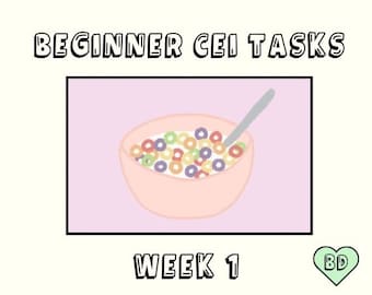 Daily CEI Beginner Tasks [One Week]