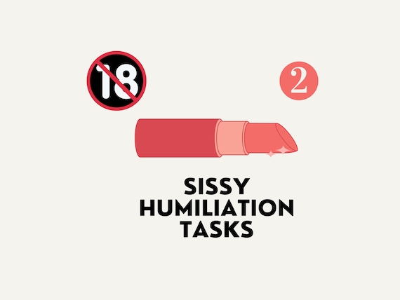 Week 2: Daily Sissy Humiliation Tasks one Week - Etsy